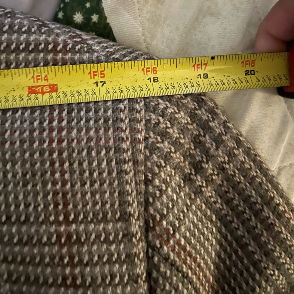 Kilgour French Stanbury Men's Sport Jacket Size 38R Tweed Blazer Wool Brown Coat - Picture 7 of 16